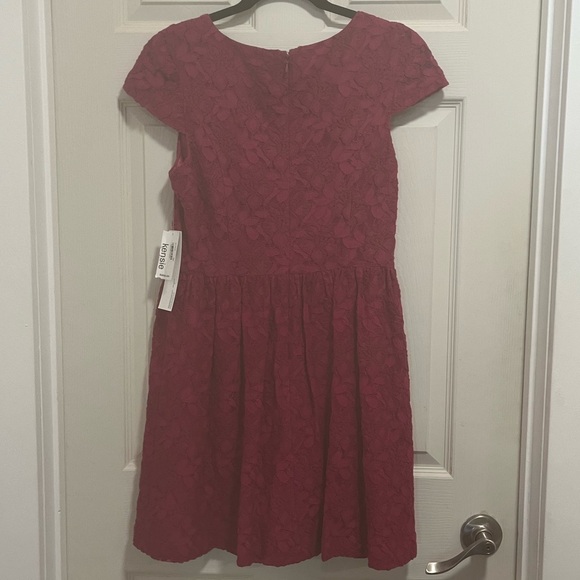 Kensie A-line dress in ultraberry - Picture 3 of 5